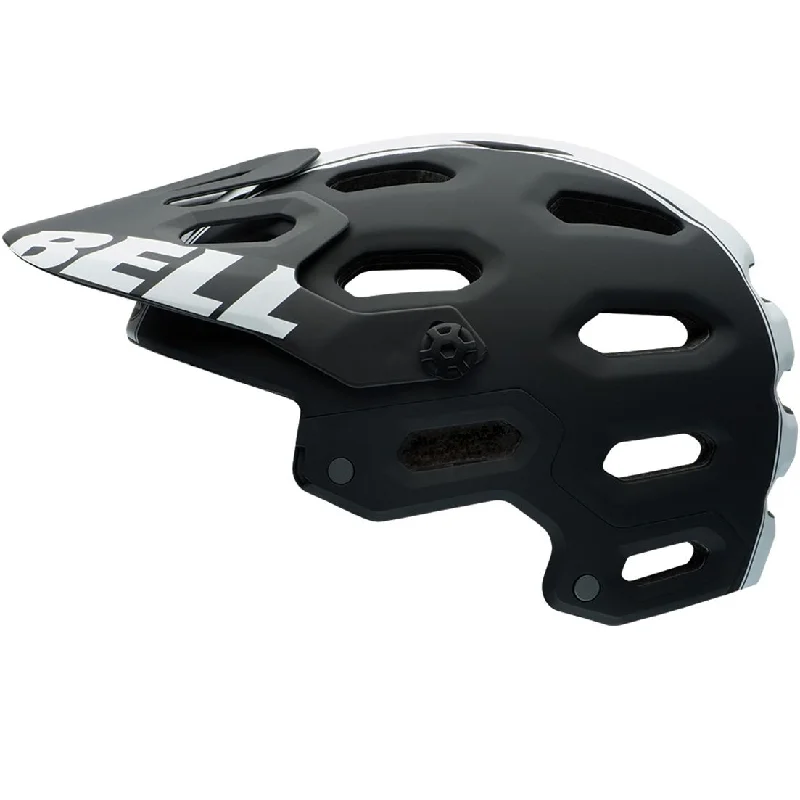 Bike bar tape-Bell Super 2 MIPS MTB Helmet - Matt Black-White Viper