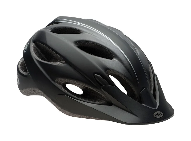 Road bike tubes-Bell Piston Universal MTB Helmet - Matt Black Ombre