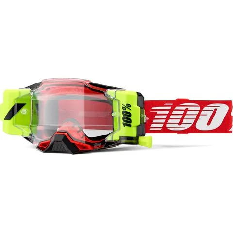 Cycling water pouch-100% ARMEGA FORECAST GOGGLE - RED (CLEAR)