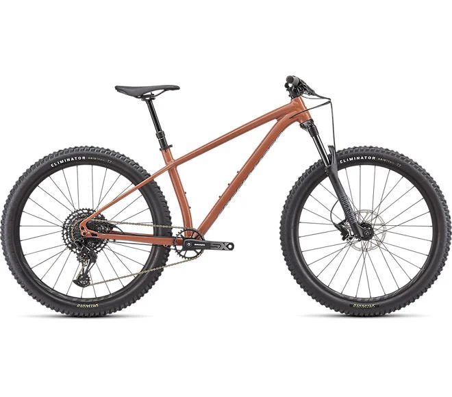 Mountain bike disc-2022 Specialized Fuse Sport 27.5 GLOSS TERRA COTTA / ARCTIC BLUE - In Store Pickup Only