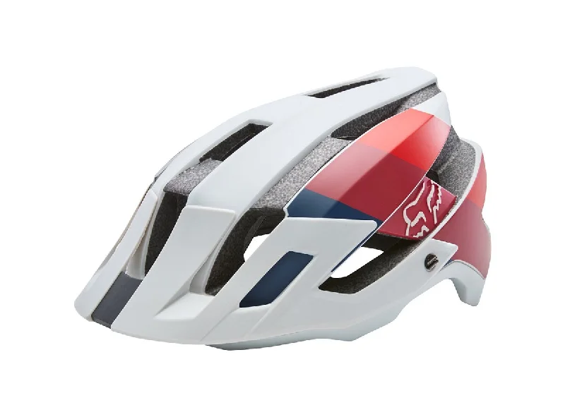 Road bike hubs-Fox Racing Flux Drafter MTB Helmet - Cool Gray - 2018