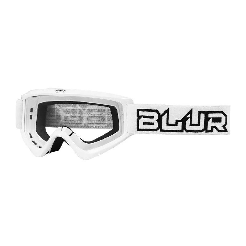 Mountain bike crown-BLUR B-ZERO 2020 GOGGLE - WHITE