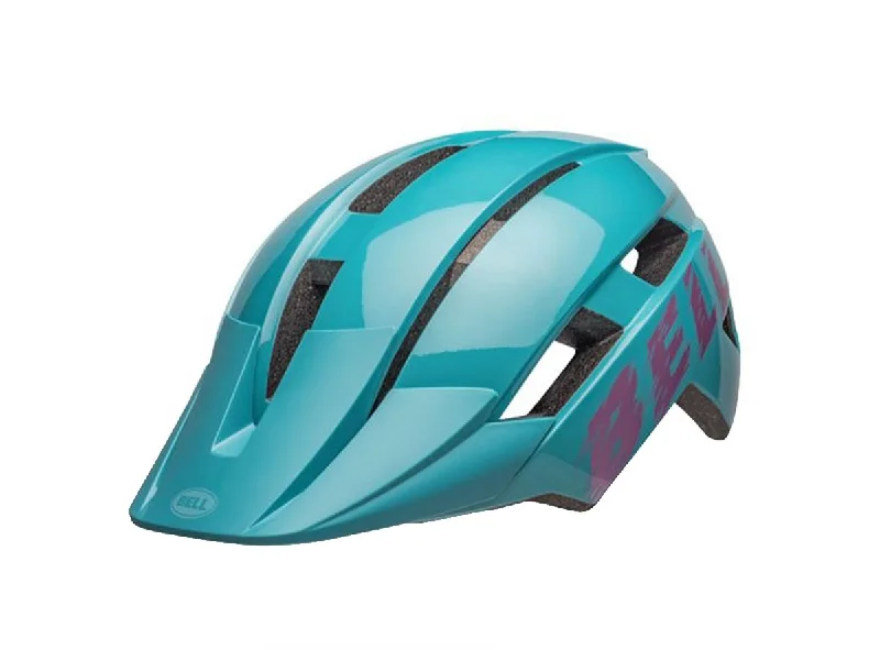 Cycling sun guards-Bell Sidetrack II MIPS MTB Helmet - Youth - Light Blue-Pink