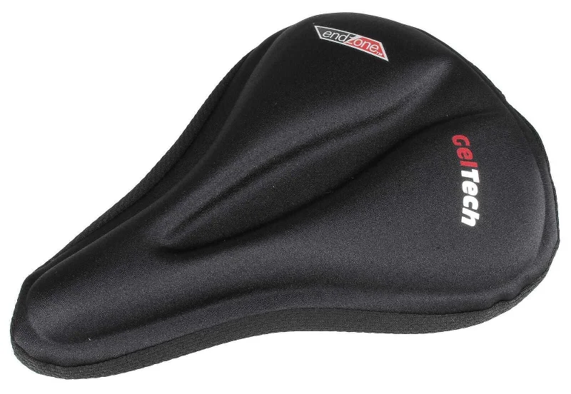 Cycling water flask-VELO Endzone Soft MTB Saddle Bike Gel Seat Cover Size: 280-254 x 203-178mm