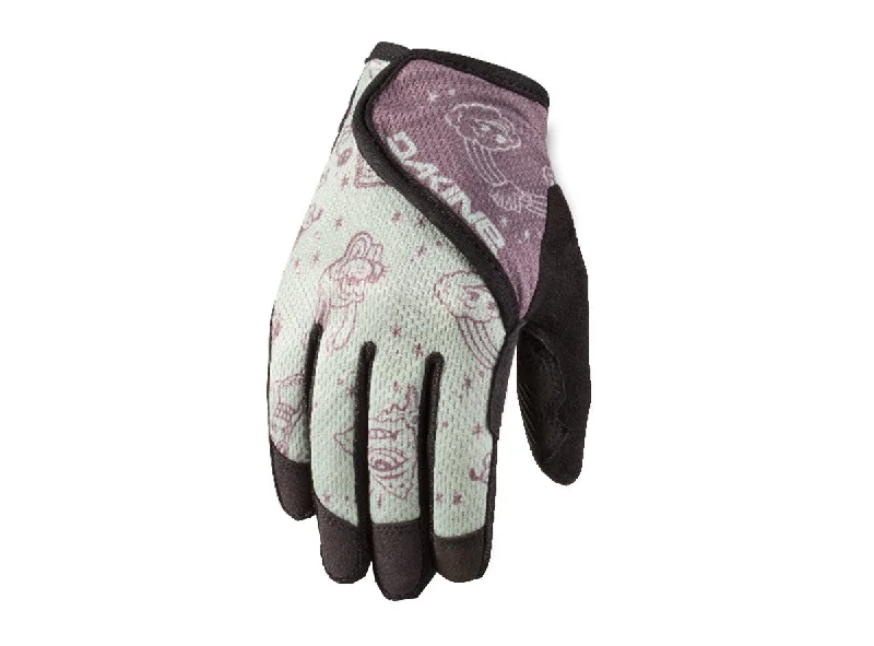 Mountain bike crown-Dakine Prodigy Kids MTB Glove - Sage Comic