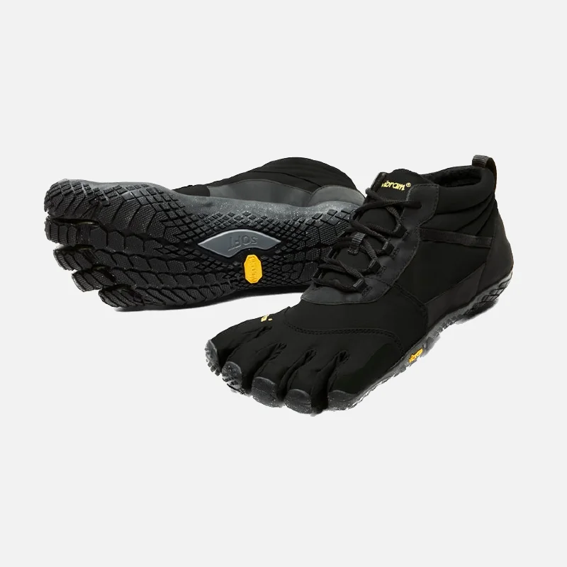 Bicycle wall hook-Vibram V-trek Insulated Men's shoes - Black