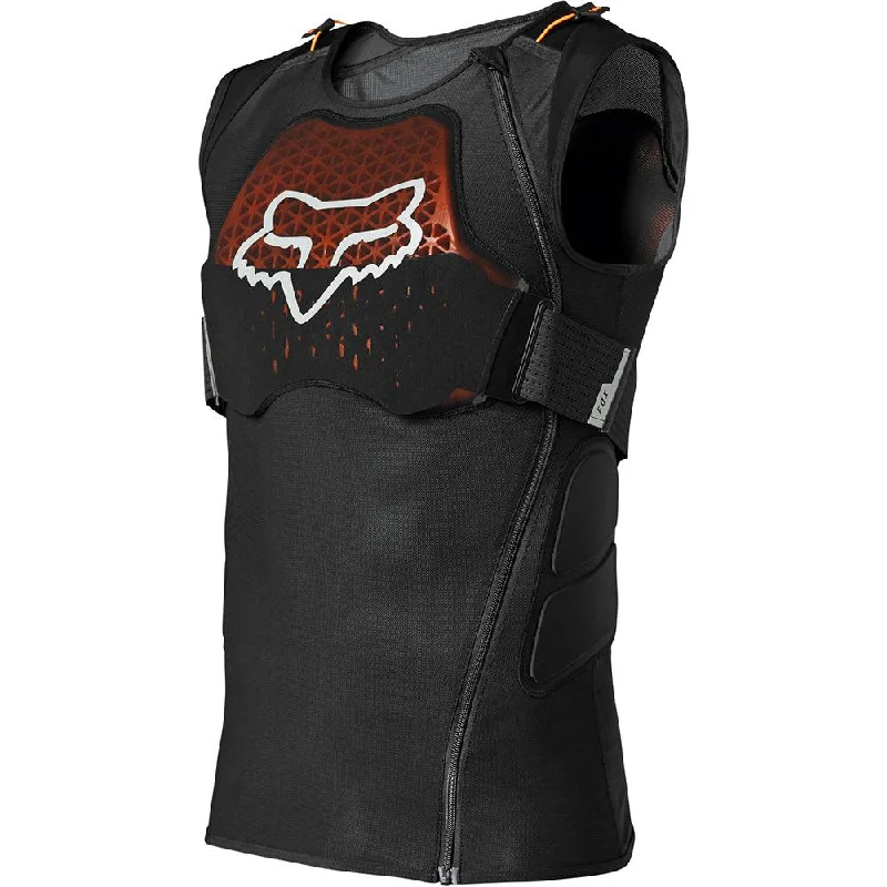 Cycling palm gloves-FOX BASEFRAME PRO D30® VEST - BLACK