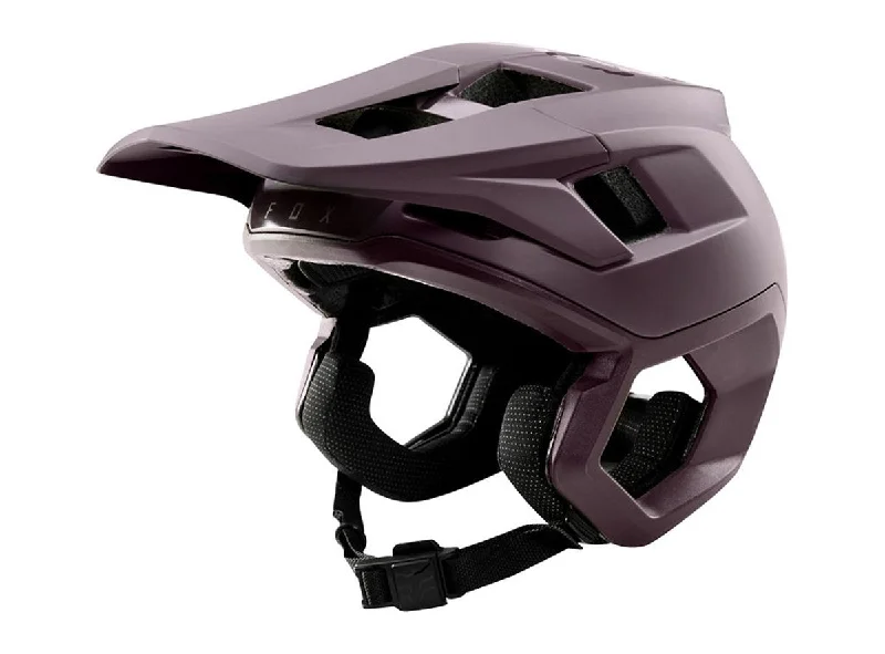 Bike tire shield-Fox Racing Dropframe Pro MTB Helmet - Dark Purple - 2020