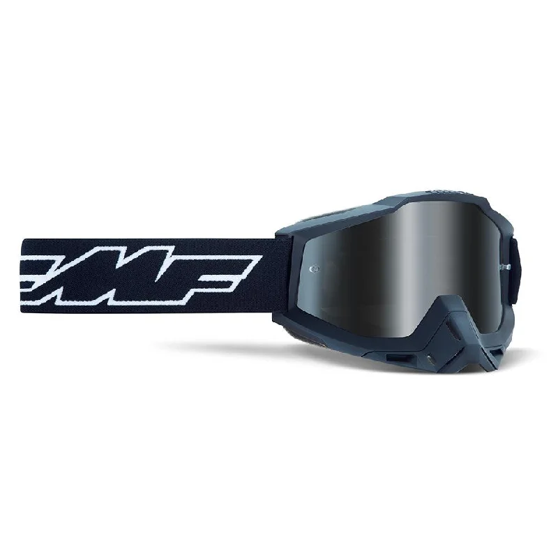 Cycling phone strap-FMF POWERBOMB SAND GOGGLE - ROCKET BLACK (SMOKE)