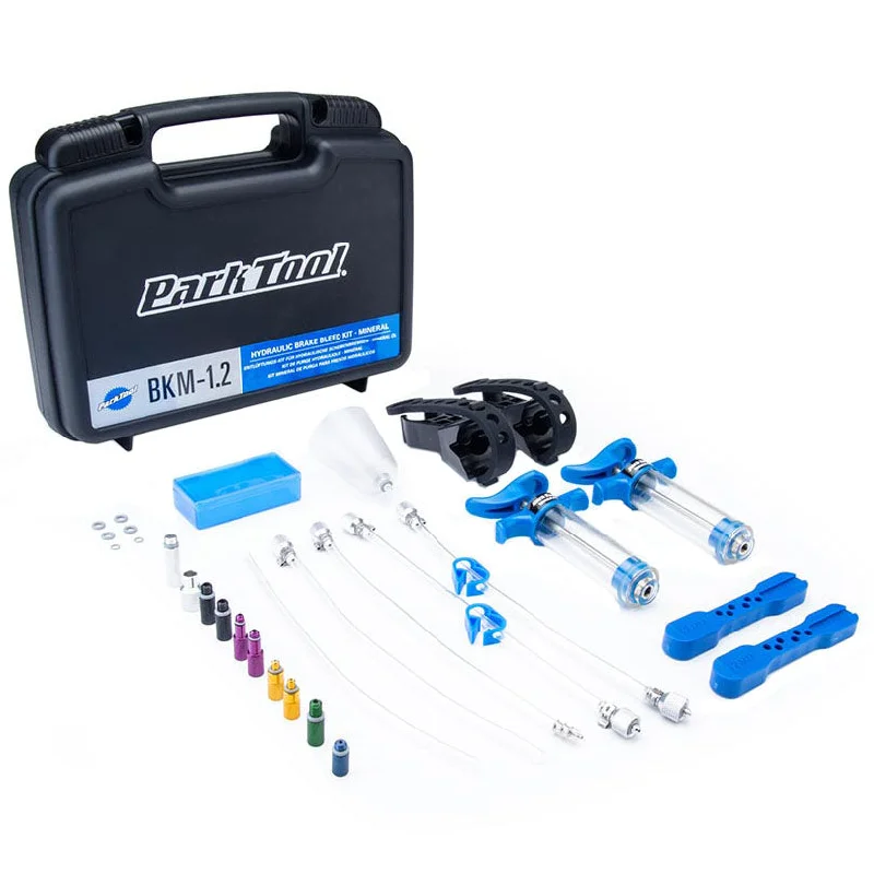 Bike tire plugs-Park Tool BKM-1.2 Hydraulic Brake Bleed Kit – Mineral Oil