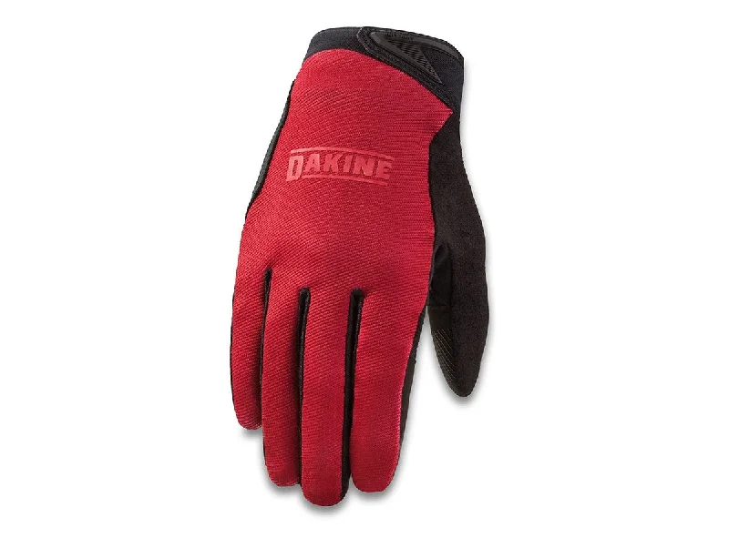 Bicycle seatpost clamp-Dakine Syncline Gel MTB Glove - Deep Red