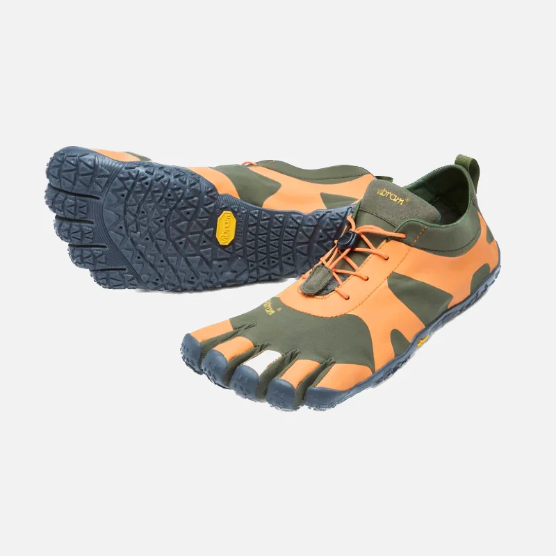 Mountain bike disc-Vibram V-Alpha Mens Barefoot Shoes -Military Orange