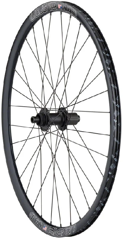 Bike chain polish-Quality Wheels BearPawls / Velocity Aileron Rear Wheel - 700c 12 x 142mm Center-Lock HG 10 BLK