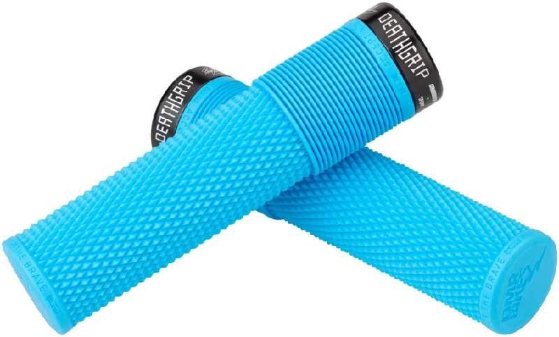 Bike chain cover-DMR Brendog Flangeless DeathGrip Thick - Blue