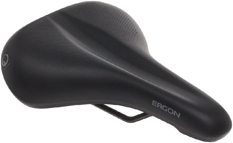 Bicycle wire lock-Ergon ST Gel Saddle - Chromoly Black Mens Medium/Large