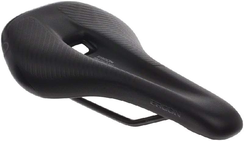 Bicycle back fender-Ergon SM Pro Saddle - Titanium Stealth Mens Medium/Large