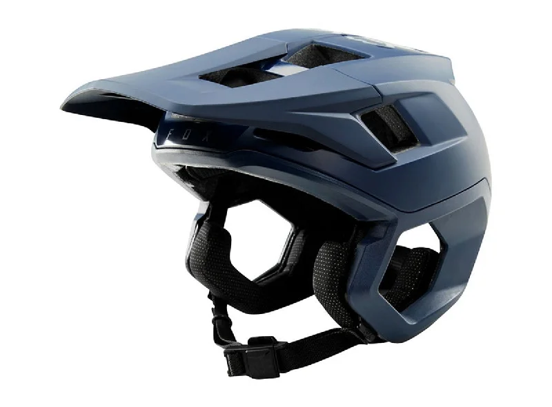 Mountain bike tubes-Fox Racing Dropframe Pro MTB Helmet - Navy - 2020