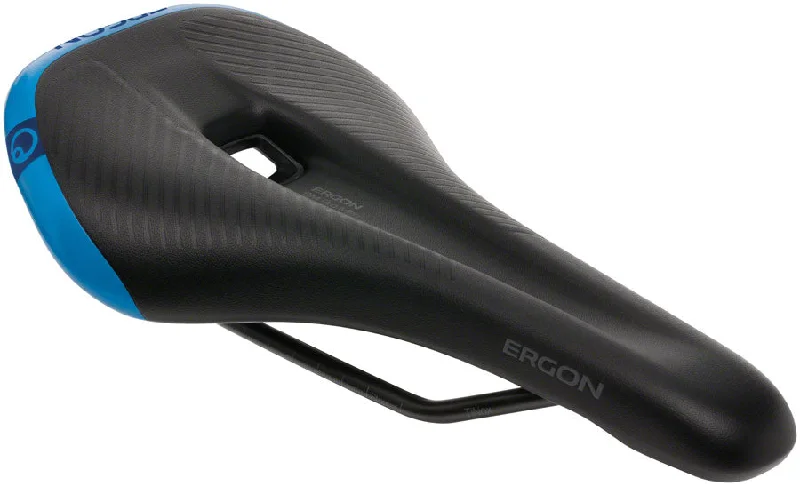 Road bike seatbag-Ergon SM Pro Saddle - Midsummer Blue Mens Small/Medium