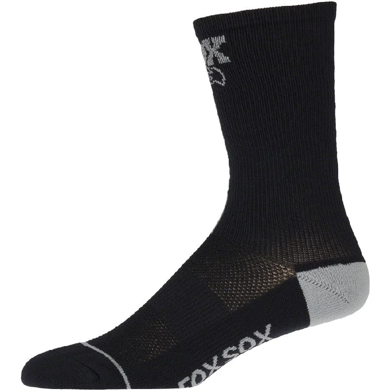 Bike tire stem-Transfer Coolmax Bike Socks - Black