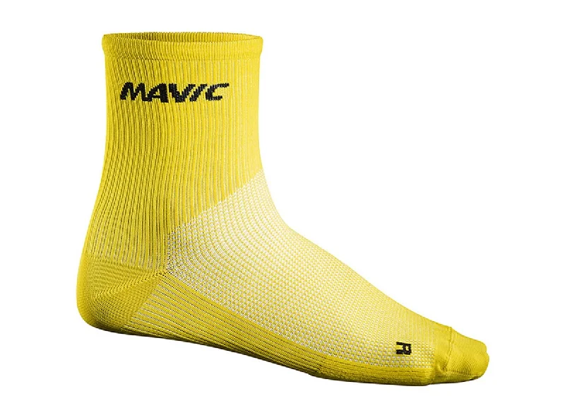 Road bike seatbag-Mavic Cosmic 6" Mid Sock - Yellow