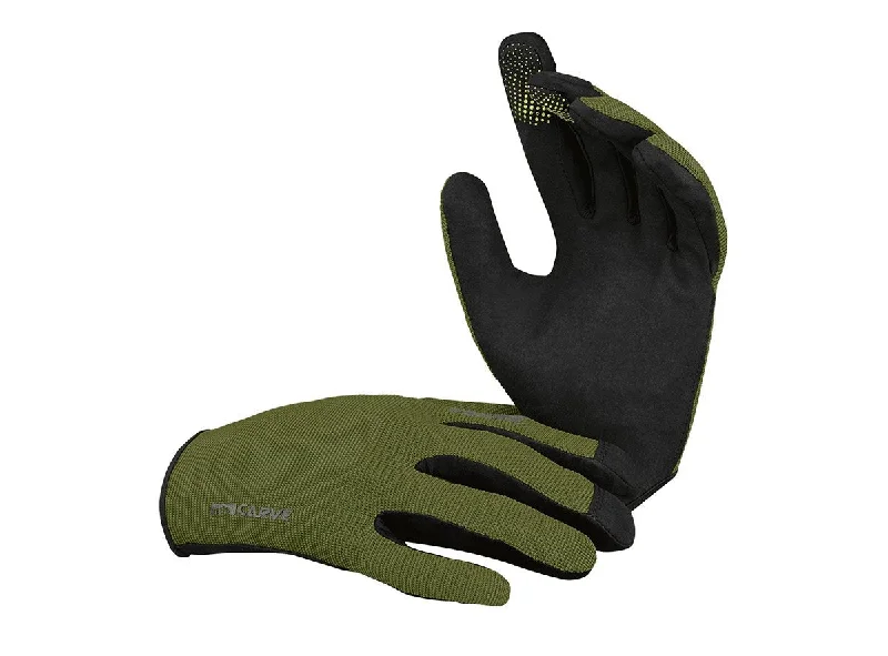 Cycling foot straps-iXS Carve MTB Glove - Olive