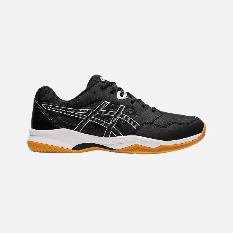 Bicycle side rack-Asics Gel-Renma  Men's Badminton Shoes - Black/White