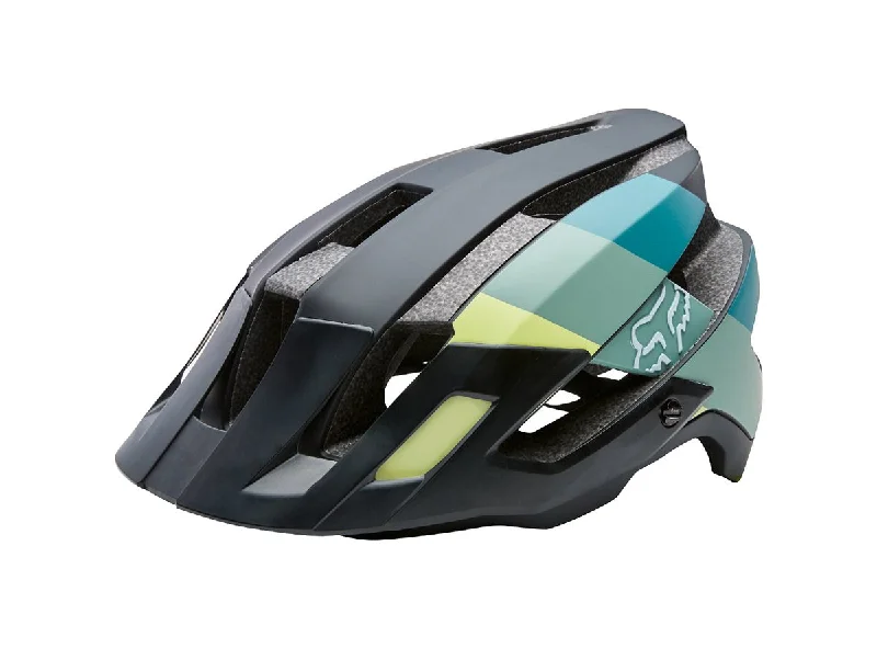 Bicycle lock band-Fox Racing Flux Drafter MTB Helmet - Black - 2018