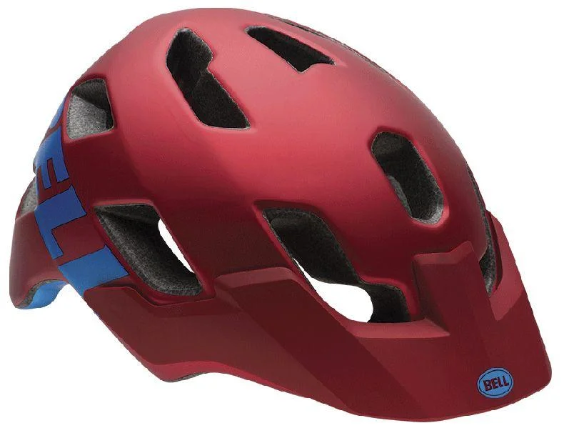 Bike chain degreaser-Bell Stoker MIPS MTB Helmet - Matt Red Emblem