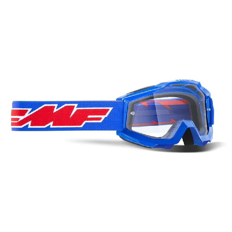 Cycling undershirt-FMF POWERBOMB YOUTH GOGGLE - ROCKET BLUE (CLEAR)