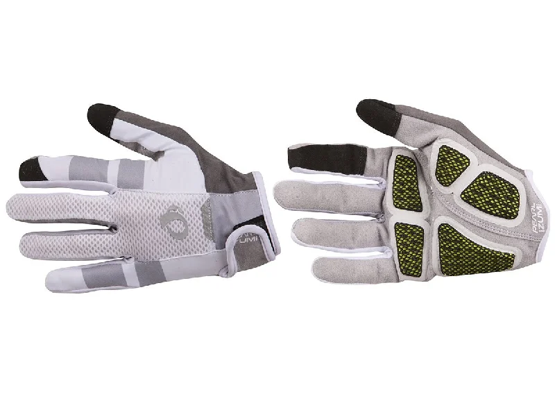 Bicycle stand adjustable-Pearl Izumi Pro Gel Vent Full Finger Glove - White