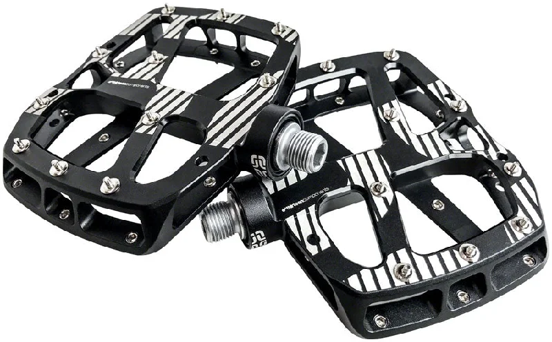 Bicycle spoke beads-E*thirteen Plus Platform Pedals Aluminum Body - Black