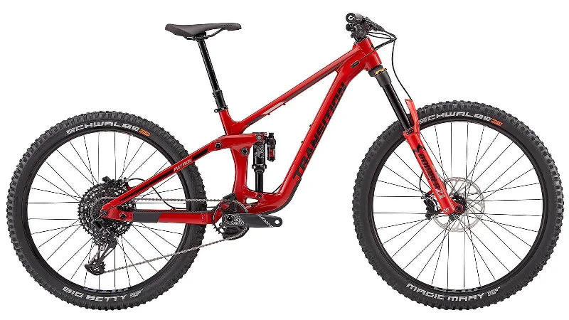 Mountain bike cogs-Transition Patrol Alloy NX Bonfire Red