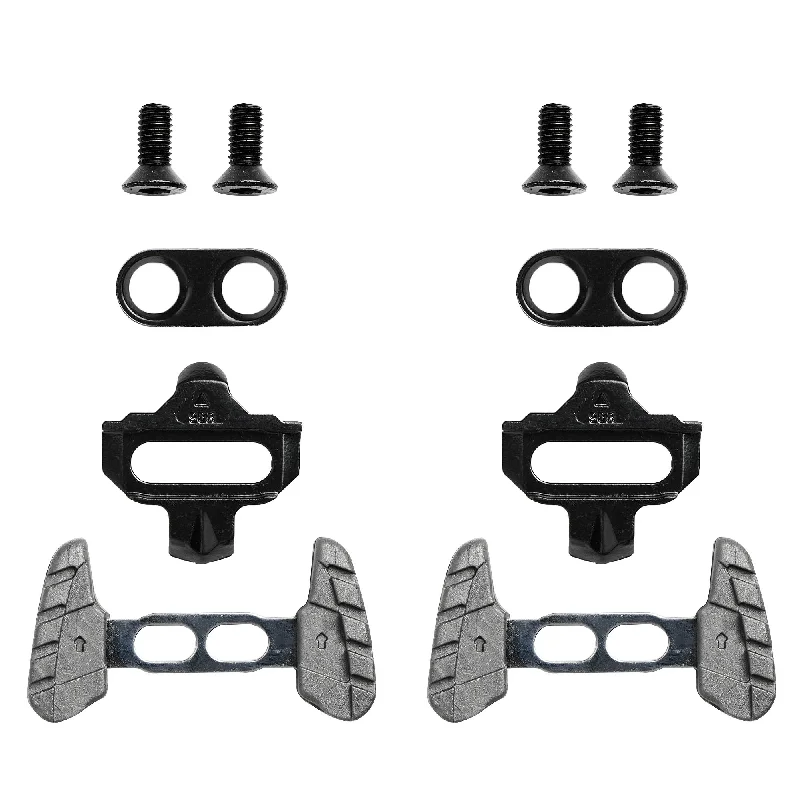 Bicycle fender clips-Bike Cleats compatible with Shimano SPD SM-SH51 - Indoor Cycling , Indoorning & Mountain Bike Bicycle - Clips For Indoor Shoes  (Single Release) With Walking Adapters Wings