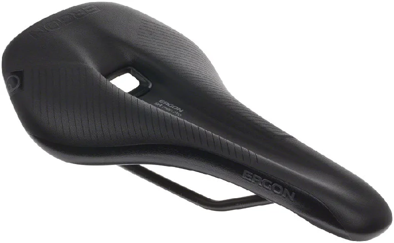 Cycling water sack-Ergon SR Pro Saddle - Titanium Stealth Mens Medium/Large