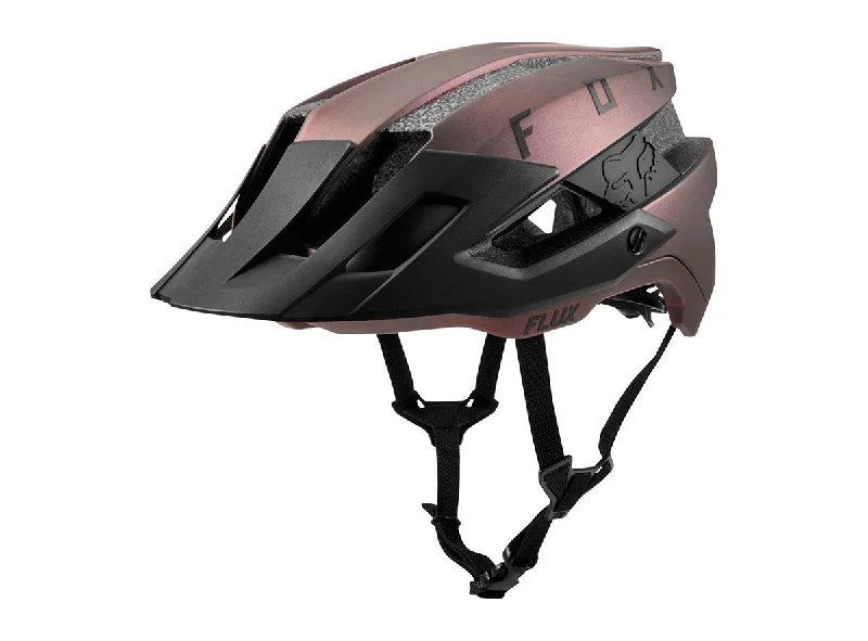 Bicycle cage strap-Fox Racing Flux MTB Helmet - Solid - Black IRI - 2019