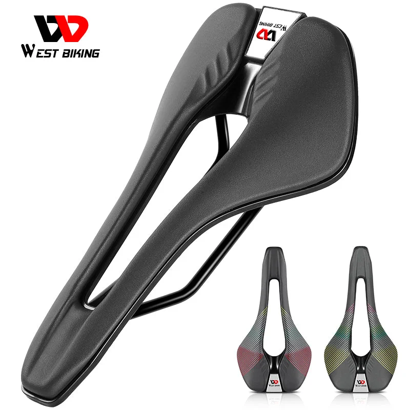 Road bike seatbag-WEST BIKING Professional Road Bike Saddle Ultra Light