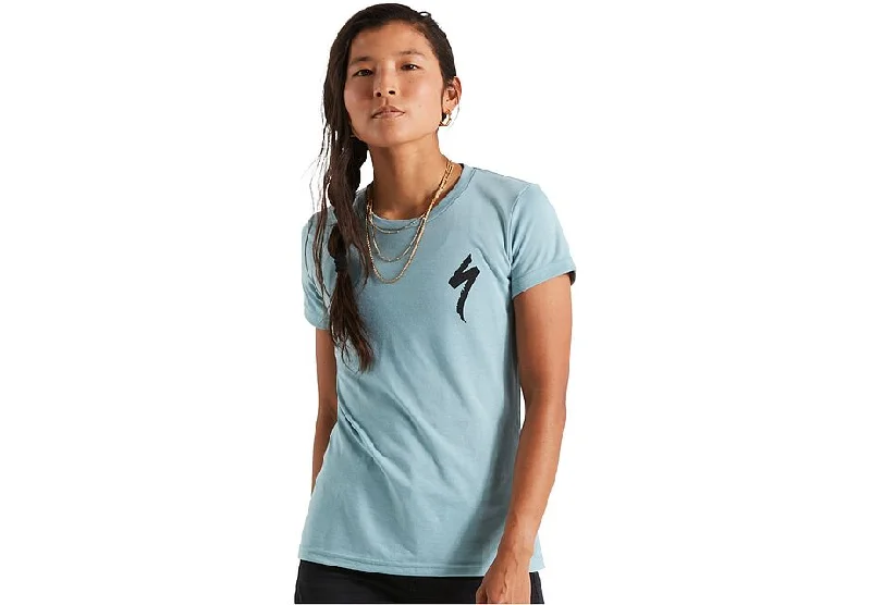 Road bike visor-Specialized S-Logo Tee Ss Wmn Tee