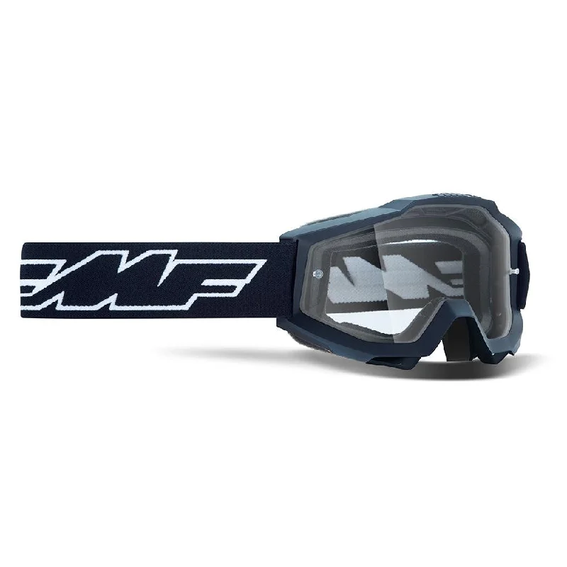 Cycling mittens warm-FMF POWERBOMB YOUTH GOGGLE - ROCKET BLACK (CLEAR)