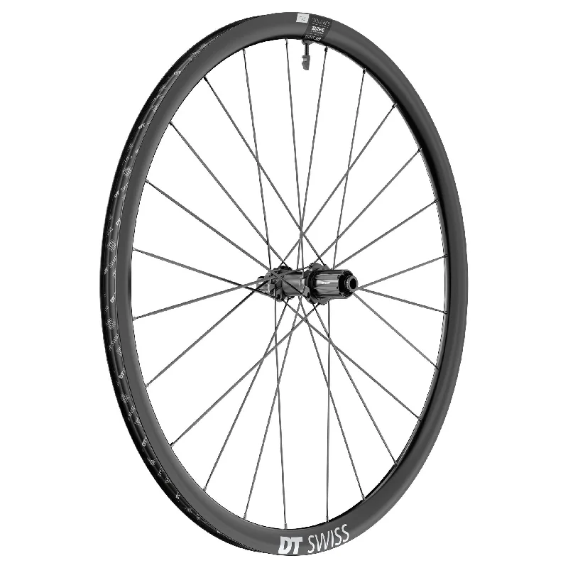 Cycling water sack-DT Swiss ER 1600 Spline 30 Rear Wheel - 700 12 x 142mm Center-Lock HG 11 Road Ratchet 36 SL BLK