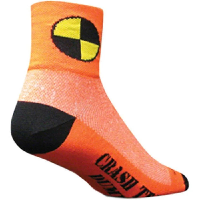 Cycling water sack-Classic Crash Bike Socks - 3 inch