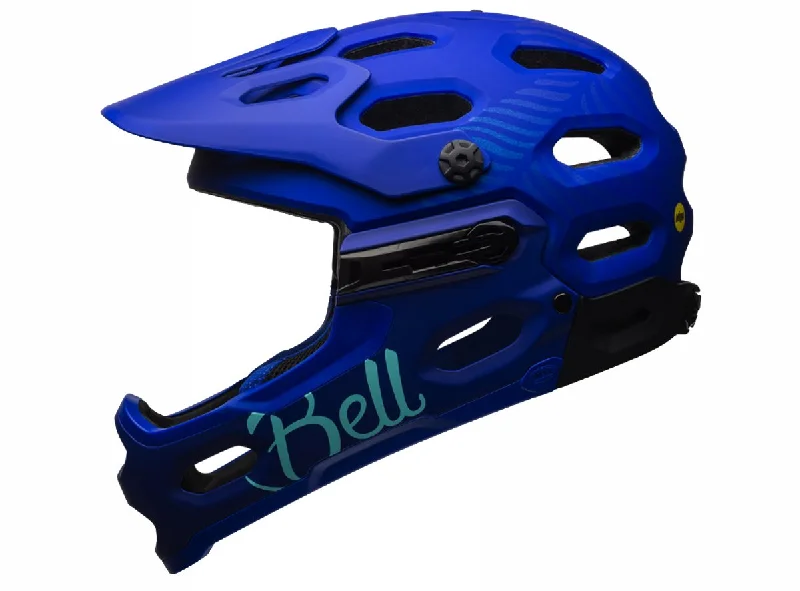 Bicycle bell stylish-Bell Super 3R MIPS Joy Ride MTB Helmet - Womens - Matt Cobalt-Pearl