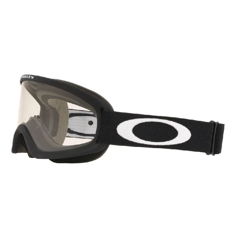 Bicycle beam lights-OAKLEY O FRAME 2.0 PRO MX YOUTH GOGGLE - MATTE BLACK