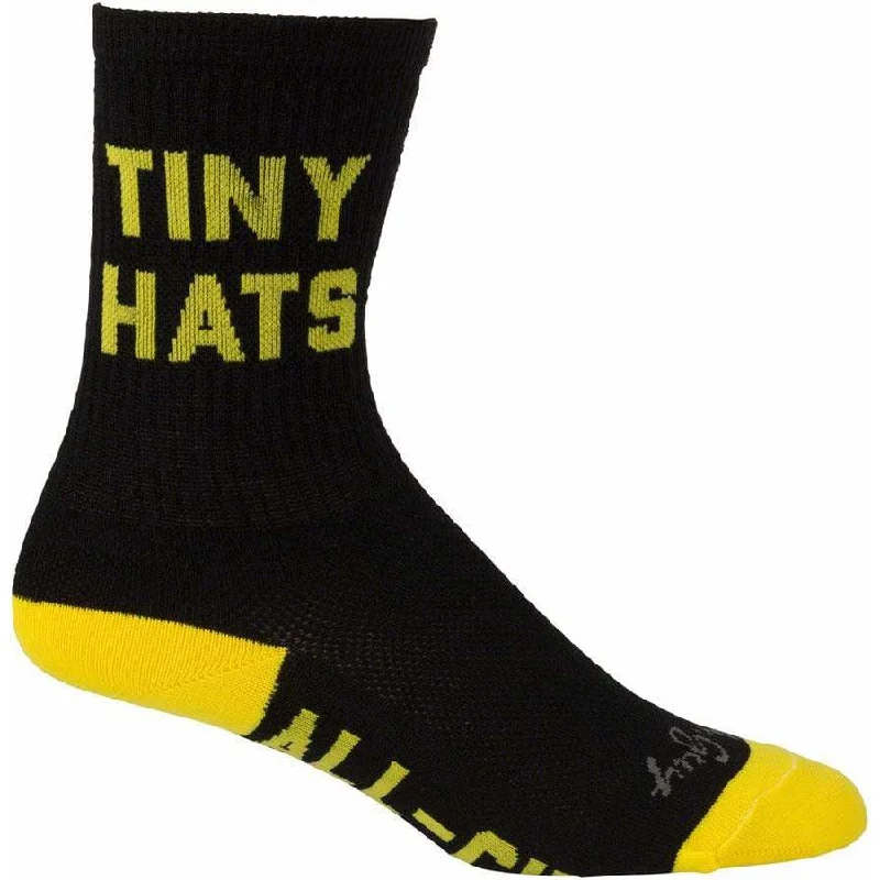 Mountain bike hubs-Tiny Hat Society Cycling Socks - 6 inch