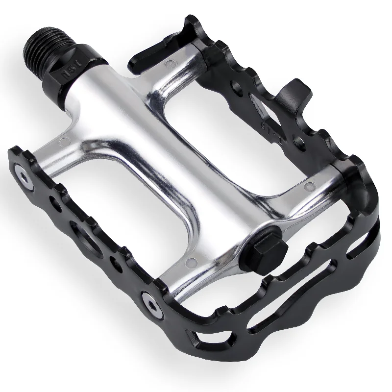 Cycling beam gear-CyclingDeal Bike Bicycle Alloy CNC Pedals 9/16" Black