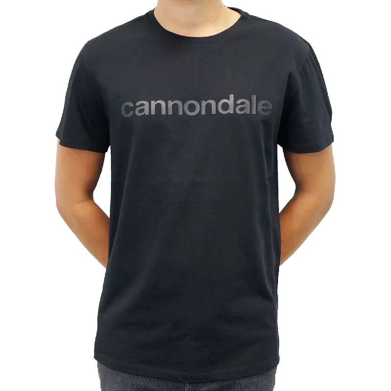 Bike seat lock-T-Shirt Cannondale Calssic - Nero