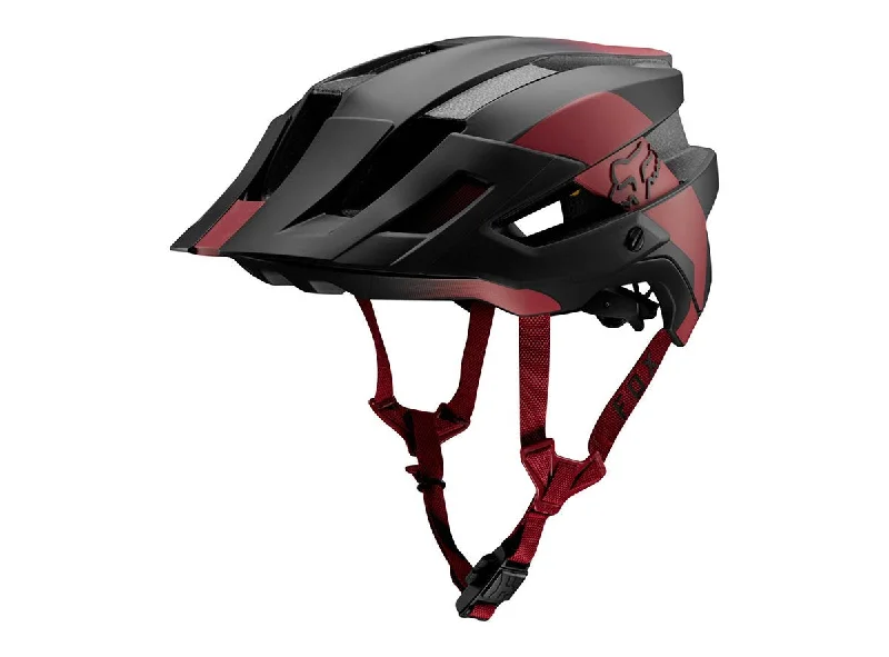 Mountain bike crown-Fox Racing Flux MIPS MTB Helmet - Conduit - Cardinal - 2019