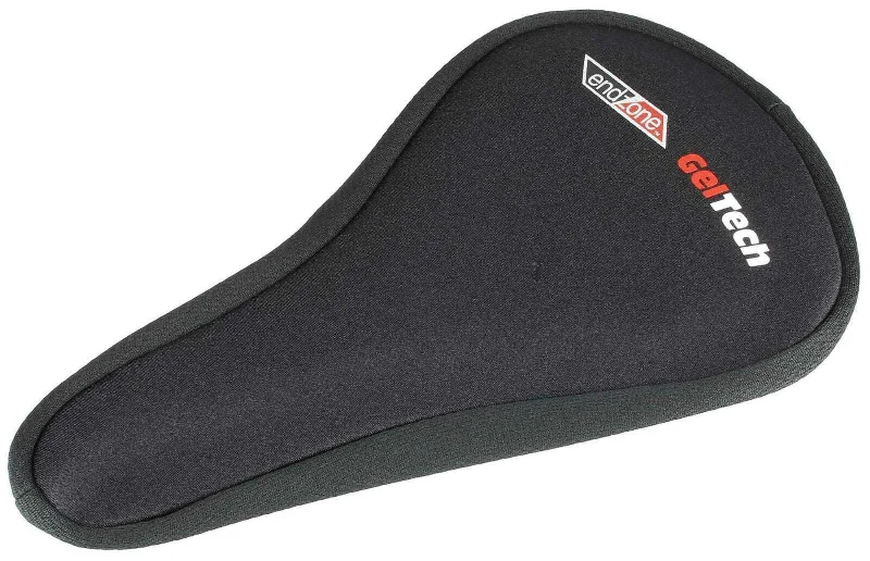 Cycling beam gear-VELO Endzone Soft MTB Saddle Bike Gel Seat Cover Size: 280-254 x 203-178mm