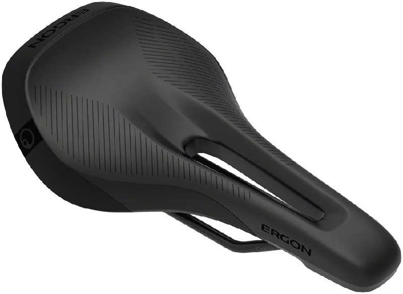 Bicycle chain polish-Ergon SM E-Mountain Pro Womens Saddle - S/M Stealth