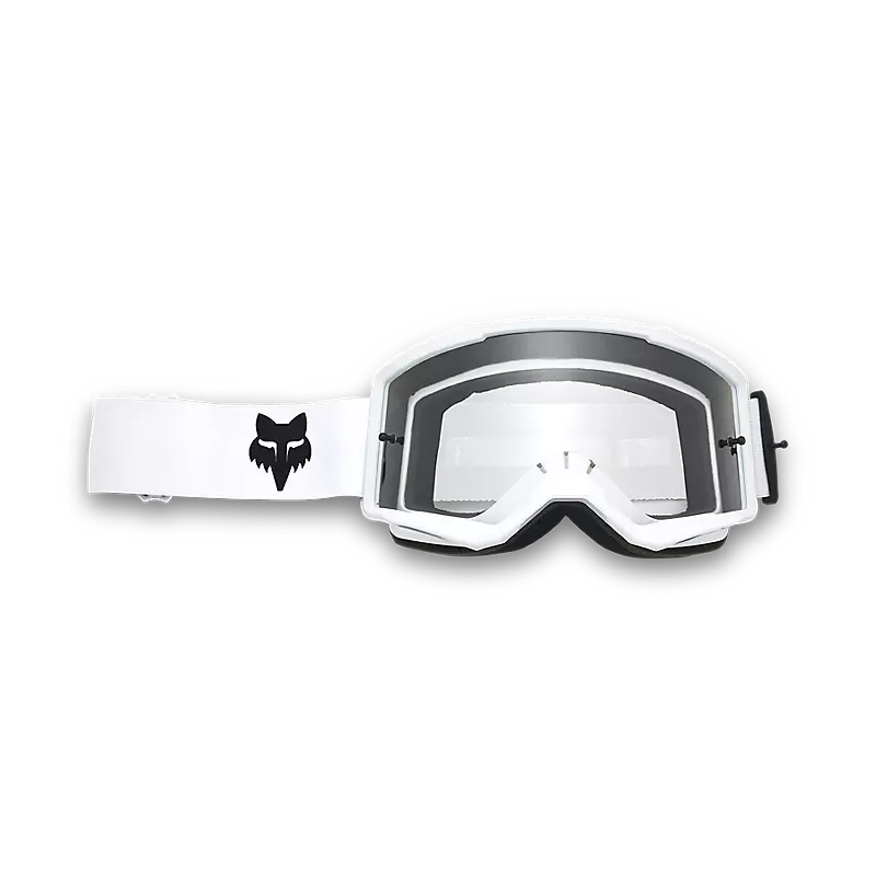 Bike wheel liner-Fox Racing Main Core Goggle - White