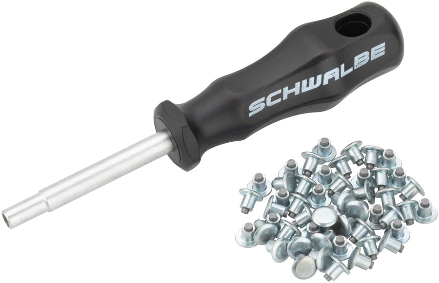 Bike wheel beams-Schwalbe Winter Tire Tool & 50 Studs